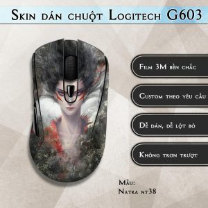 Skin dán chuột Logitech G603 mẫu Natra nt38