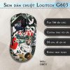 Skin dán chuột Logitech G603 mẫu OBEY Skin dán chuột Logitech G603 mẫu OBEY