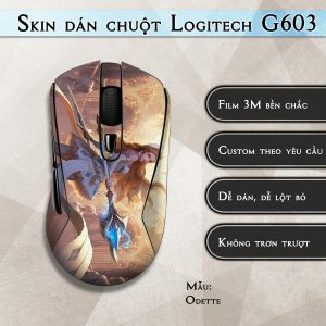 Skin dán chuột Logitech G603 mẫu Odette