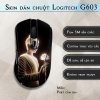Skin dán chuột Logitech G603 mẫu Phật cầm sen