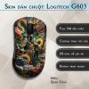 Skin dán chuột Logitech G603 mẫu Quan Công Skin dán chuột Logitech G603 mẫu Quan Công