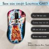 Skin dán chuột Logitech G603 mẫu Songoku Dragon Ball 7vnr013 Skin dán chuột Logitech G603 mẫu Songoku Dragon Ball 7vnr013