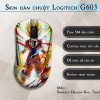 Skin dán chuột Logitech G603 mẫu Songoku Dragon Ball 7vnr018