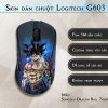 Skin dán chuột Logitech G603 mẫu Songoku Dragon Ball 7vnr033 Skin dán chuột Logitech G603 mẫu Songoku Dragon Ball 7vnr033