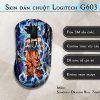 Skin dán chuột Logitech G603 mẫu Songoku Dragon Ball 7vnr035