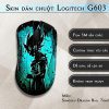 Skin dán chuột Logitech G603 mẫu Songoku Dragon Ball 7vnr100 Skin dán chuột Logitech G603 mẫu Songoku Dragon Ball 7vnr100