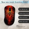 Skin dán chuột Logitech G603 mẫu Spiderman bùng cháy Skin dán chuột Logitech G603 mẫu Spiderman bùng cháy