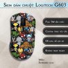 Skin dán chuột Logitech G603 mẫu Superhero icon Skin dán chuột Logitech G603 mẫu Superhero icon