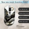 Skin dán chuột Logitech G603 mẫu Sơn mài GSM045