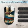 Skin dán chuột Logitech G603 mẫu Sơn mài GSM047