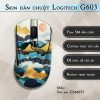 Skin dán chuột Logitech G603 mẫu Sơn mài GSM052