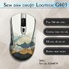Skin dán chuột Logitech G603 mẫu Sơn mài GSM076