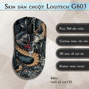 Skin dán chuột Logitech G603 mẫu thiết kế atk132