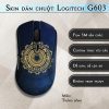 Skin dán chuột Logitech G603 mẫu Trống đồng Skin dán chuột Logitech G603 mẫu Trống đồng