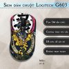 Skin dán chuột Logitech G603 mẫu võ sĩ Skin dán chuột Logitech G603 mẫu võ sĩ
