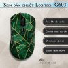 Skin dán chuột Logitech G603 mẫu đá xanh xếp chéo Skin dán chuột Logitech G603 mẫu đá xanh xếp chéo