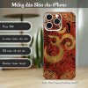 Skin dán điện thoại iPhone mẫu Biểu Tượng Om Vàng lsm005 a031-skin-dan-dien-thoai-iphone
