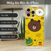 Skin dán điện thoại iPhone mẫu Brown và Cony atk114 a038-skin-dan-dien-thoai-iphone