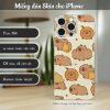 Skin dán điện thoại iPhone mẫu Capy và hội bạn vịt cam a056-skin-dan-dien-thoai-iphone