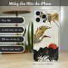 Skin dán điện thoại iPhone mẫu chim hạc GSM092 a061-skin-dan-dien-thoai-iphone