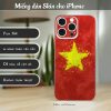 Skin dán điện thoại iPhone mẫu cờ Vietnam a130-skin-dan-dien-thoai-iphone