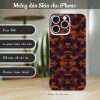 Skin dán điện thoại iPhone mẫu da rắn cam a133-skin-dan-dien-thoai-iphone