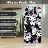 Skin dán điện thoại iPhone mẫu Kuromi scu062 a290-skin-dan-dien-thoai-iphone