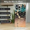 Skin dán điện thoại iPhone mẫu Ombre cubes xanh hồng a435-skin-dan-dien-thoai-iphone