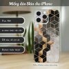 Skin dán điện thoại iPhone mẫu Ombre cubes xám vàng a436-skin-dan-dien-thoai-iphone