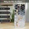 Skin dán điện thoại iPhone mẫu Ombre cubes đen bạc a437-skin-dan-dien-thoai-iphone
