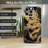 Skin dán điện thoại iPhone mẫu Rồng vàng dra011 a483-skin-dan-dien-thoai-iphone