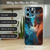 Skin dán điện thoại iPhone mẫu Song long a490-skin-dan-dien-thoai-iphone