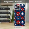 Skin dán điện thoại iPhone mẫu Spiderman icon a533-skin-dan-dien-thoai-iphone