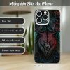 Skin dán điện thoại iPhone mẫu Sói tarot a543-skin-dan-dien-thoai-iphone