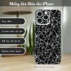 Skin dán điện thoại iPhone mẫu X-cross trắng đen a609-skin-dan-dien-thoai-iphone