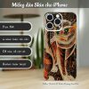 Skin dán điện thoại iPhone mẫu Xích Hổ Thần Vương lsm056 a614-skin-dan-dien-thoai-iphone