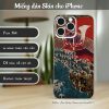 Skin dán điện thoại iPhone mẫu Áo Giáp Samurai lsm001 a617-skin-dan-dien-thoai-iphone