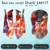 Skin dán chuột Dareu LM115 mẫu Adidas das108 DareU LM115 Adidas das108