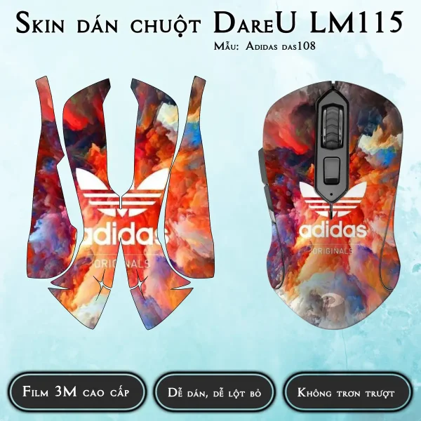 DareU LM115 Adidas das108