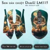 Skin dán chuột Dareu LM115 mẫu Astronaut ast05 DareU LM115