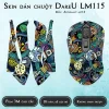 Skin dán chuột Dareu LM115 mẫu Astronaut ast16 DareU LM115 Astronaut ast16