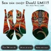 Skin dán chuột Dareu LM115 mẫu Athena Noctua lsm002 DareU LM115 Athena Noctua lsm002