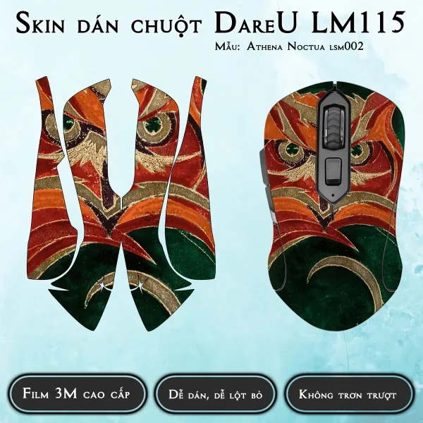 DareU LM115 Athena Noctua lsm002