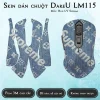 Skin dán chuột Dareu LM115 mẫu Blue LV Supreme Skin dán chuột Dareu LM115 mẫu Blue LV Supreme