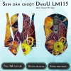 Skin dán chuột Dareu LM115 mẫu Chuột Phú Quý