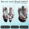 Skin dán chuột Dareu LM115 mẫu Chép trắng lội dòng CHR022 Skin dán chuột Dareu LM115 mẫu Chép trắng lội dòng CHR022