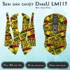 Skin dán chuột Dareu LM115 mẫu Crime Scene Skin dán chuột Dareu LM115 mẫu Crime Scene