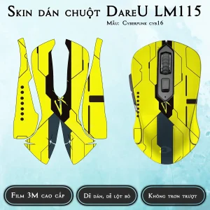 Skin dán chuột Dareu LM115 mẫu Cyberpunk cyb16