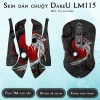 Skin dán chuột Dareu LM115 mẫu Cá âm dương Skin dán chuột Dareu LM115 mẫu Cá âm dương