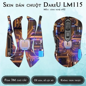 Skin dán chuột Dareu LM115 mẫu công nghệ it02